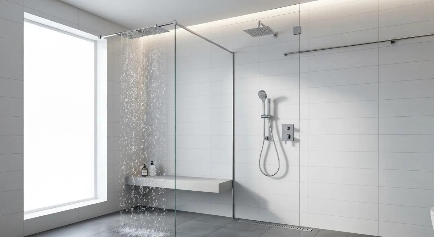 a beautiful walk in shower